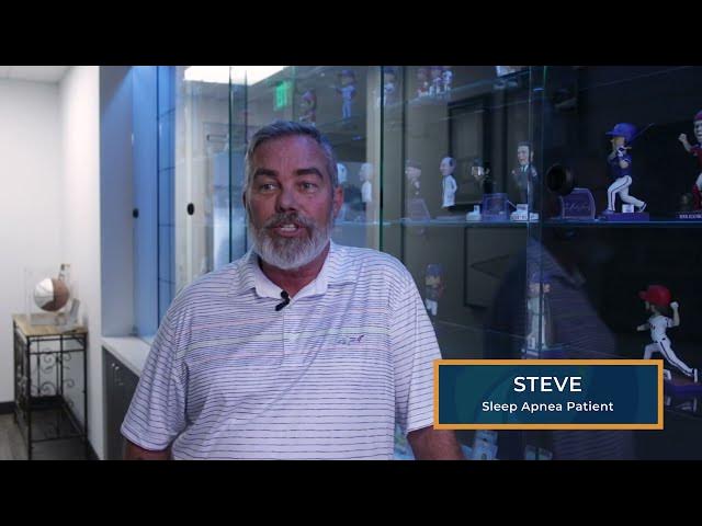 Frisco sleep apnea patient Steve